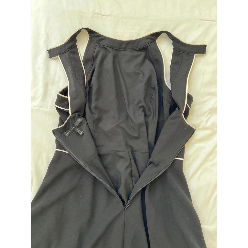 White House Black Market women’s size 10 black fit and flare dress - Picture 3 of 4
